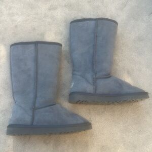 UGG Classic Grey Suede Tall Boot Women's Size 5